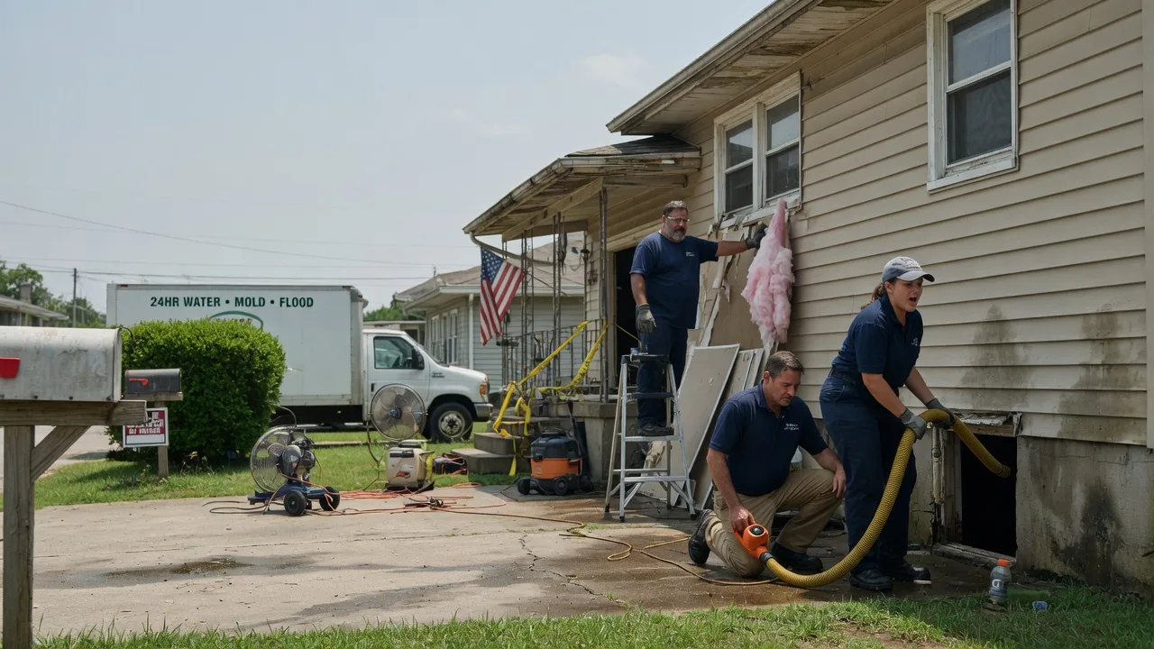 Water Damage Repair in Green Mountain, NC near me